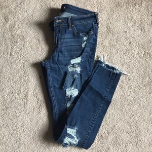 hollister super skinny jeans